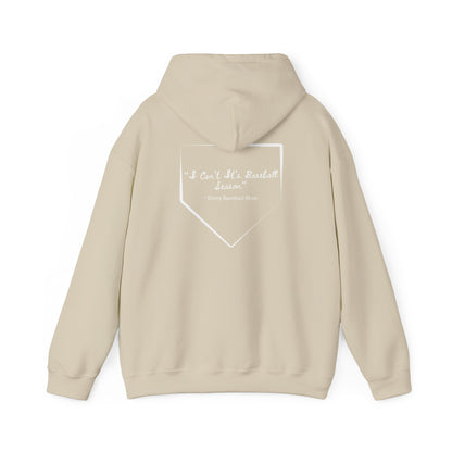 Mom Drip Baseball Hoodie – "I Can't, It's Baseball Season" Unisex Heavy Blend™