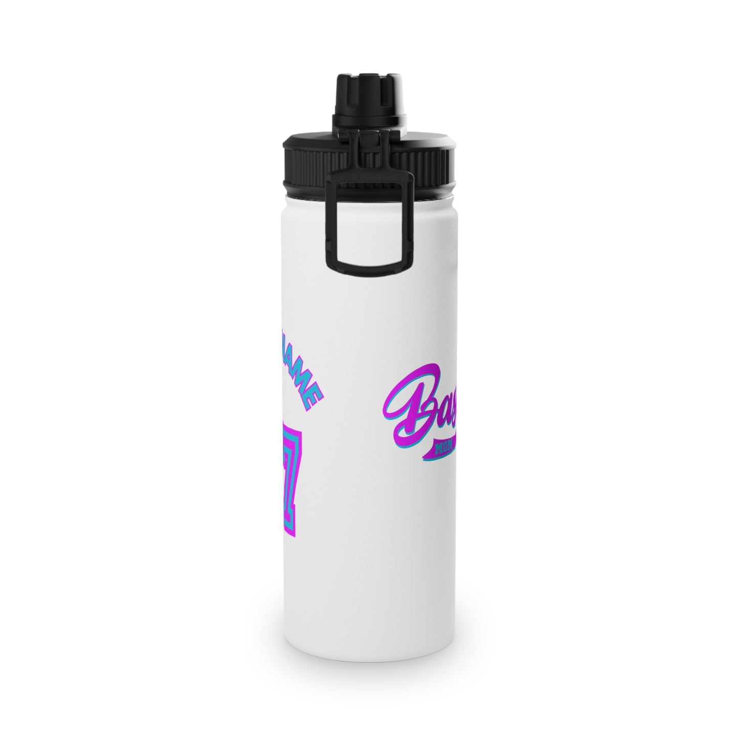 Personalized Stainless Steel Water Bottle with Sports Lid | Perfect for Active Lifestyles
