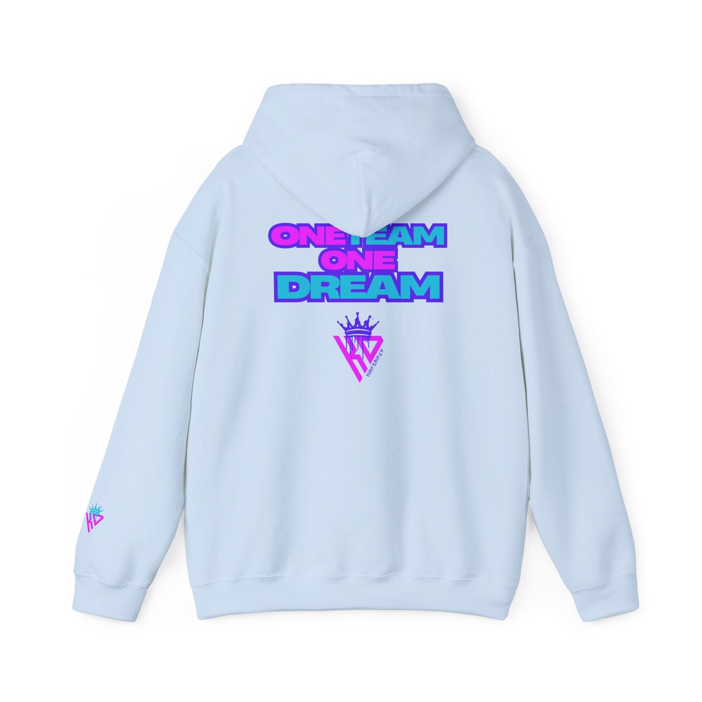 KING DRIP 27 - SOFTBALL DRIP "ONE TEAM ONE DREAM" Edition Hooded Sweatshirt - Stylish & Inspirational