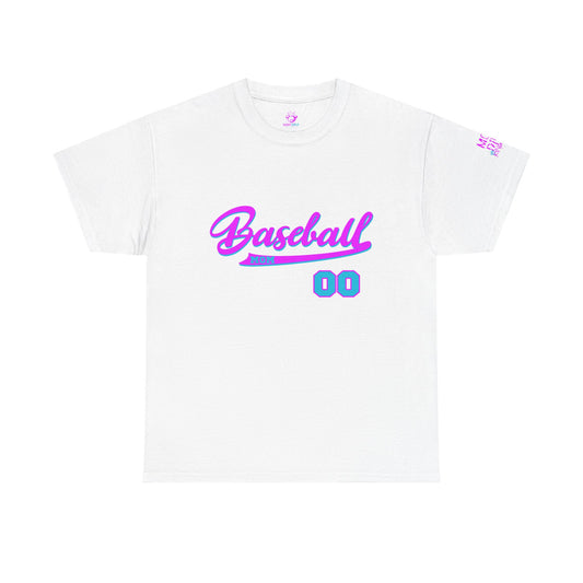 King Drip 27 Baseball Mom Custom T-Shirt - Custom Name & Number Unisex Heavy Cotton Shirt