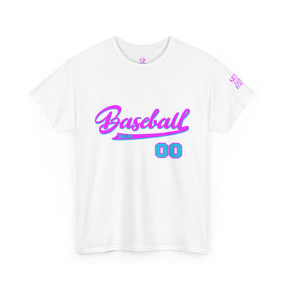 King Drip 27 Baseball Mom Custom T-Shirt - Custom Name & Number Unisex Heavy Cotton Shirt