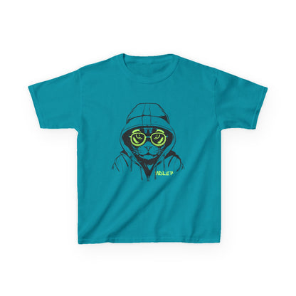 Kids T-Shirt with MDL 27 Cool Cat Design