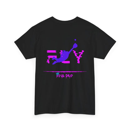Unisex Heavy Cotton Tee King Drip "Softball Fly" Edition