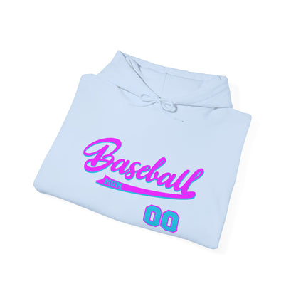 King Drip 27 MOM DRIP Custom Baseball Mom Hooded Sweatshirt - Unisex Heavy Blend™
