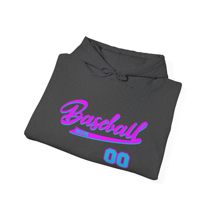 King Drip 27 MOM DRIP Custom Baseball Mom Hooded Sweatshirt - Unisex Heavy Blend™