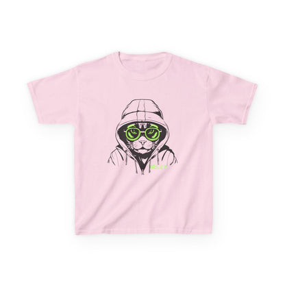 Kids T-Shirt with MDL 27 Cool Cat Design